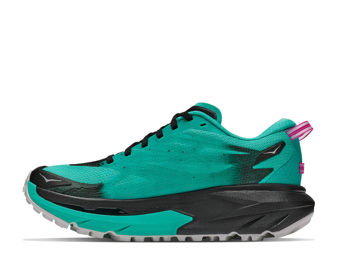 Hoka W MAFATE 5 Black / Electric Aqua