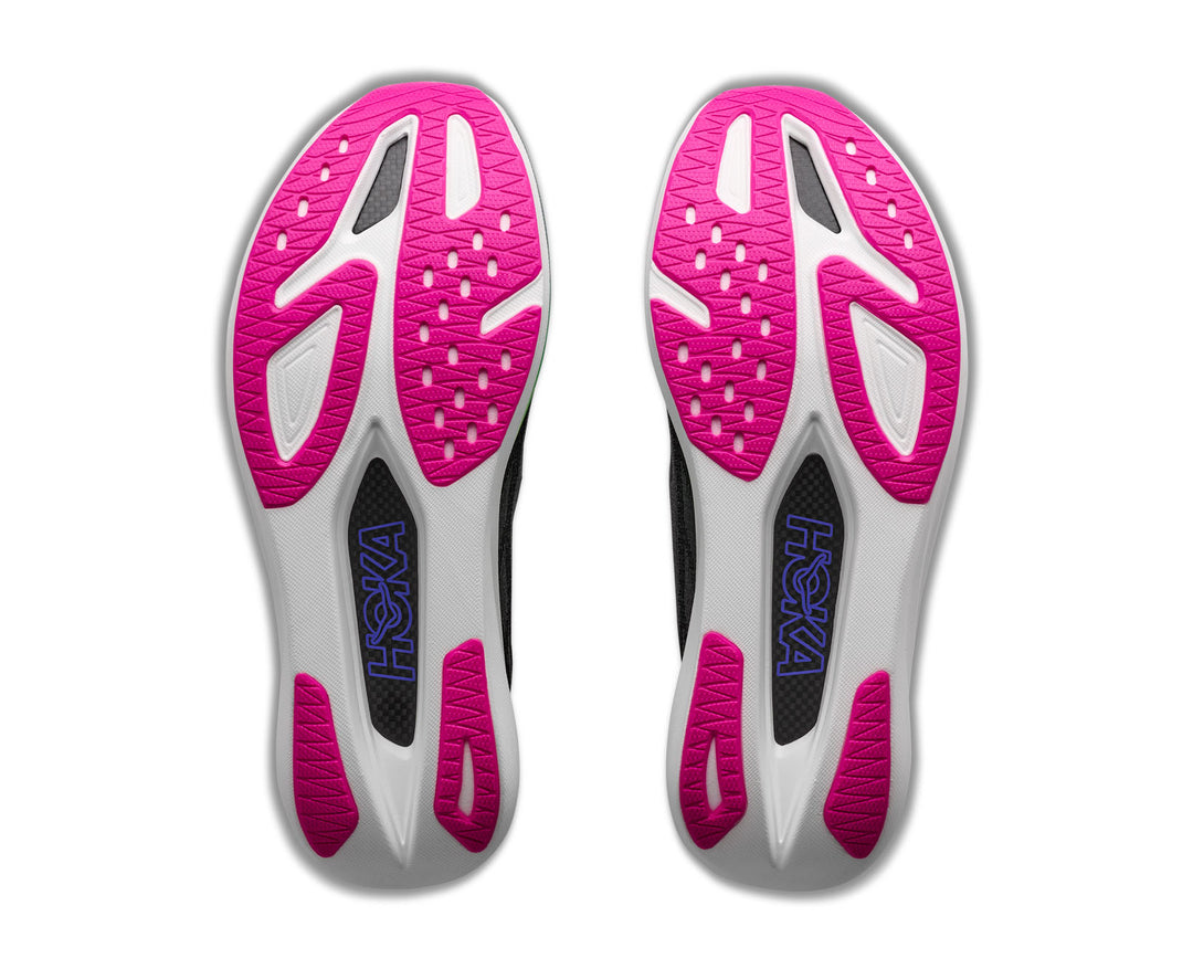 Hoka U ROCKET X 3 Black / Neon Nebula