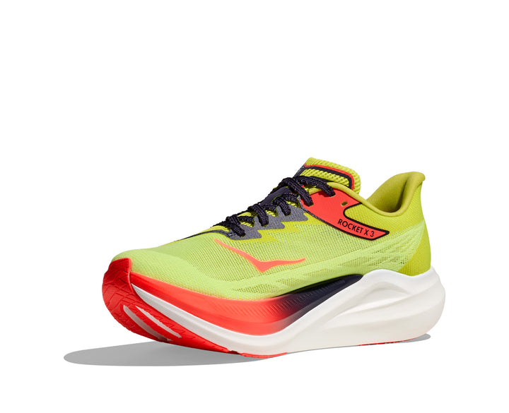 Hoka U ROCKET X 3 Neon Yuzu / Squid Ink