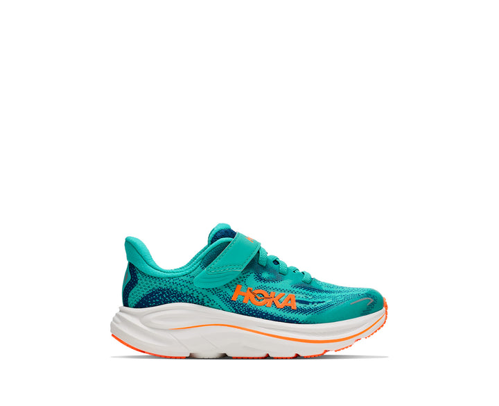 Hoka K CLIFTON 10 KIDS Night Glow Blue / Electric Aqu