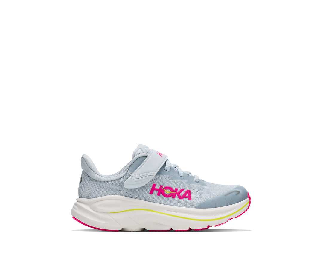 Hoka K CLIFTON 10 KIDS Overcast / Neon Dragonfruit