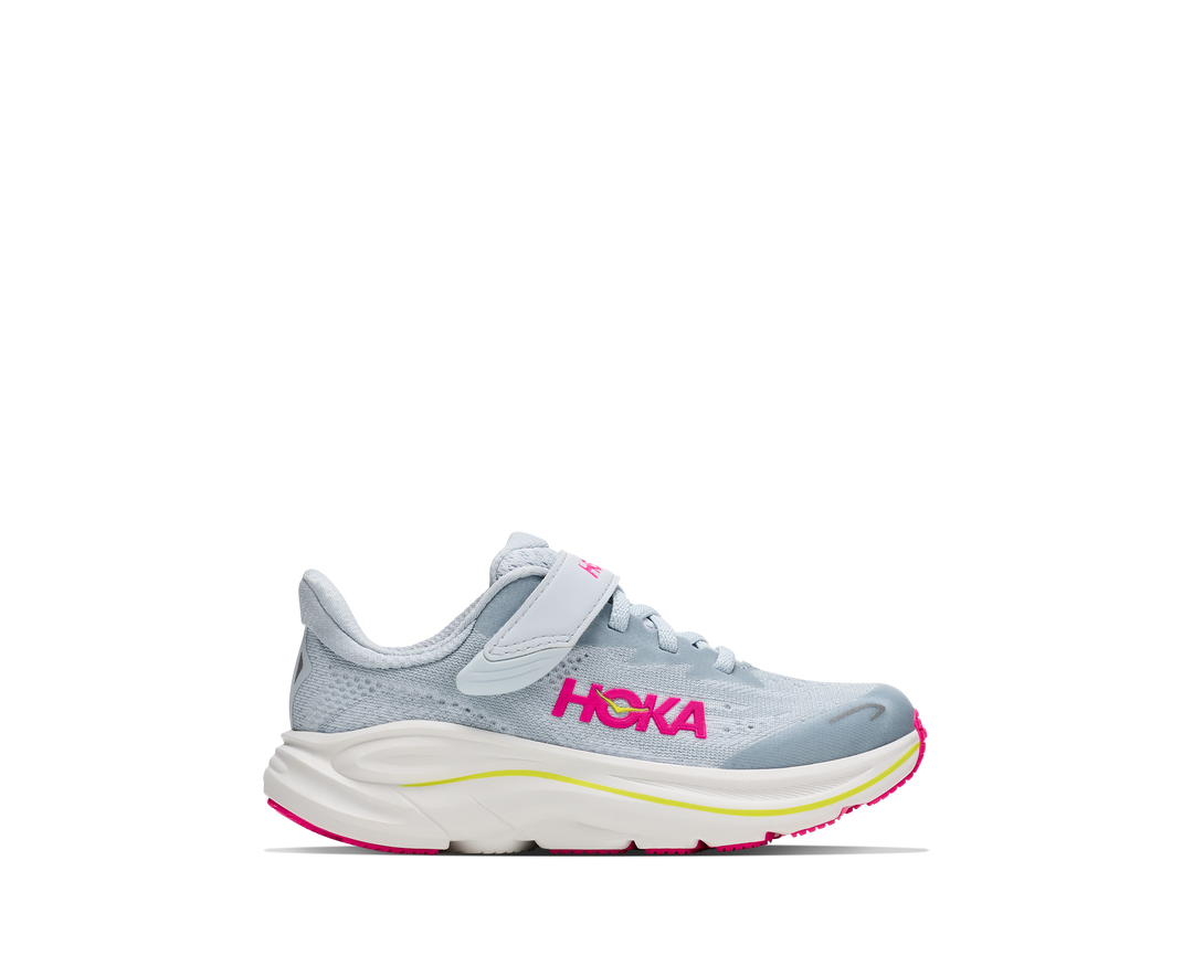Hoka K CLIFTON 10 KIDS Overcast / Neon Dragonfruit