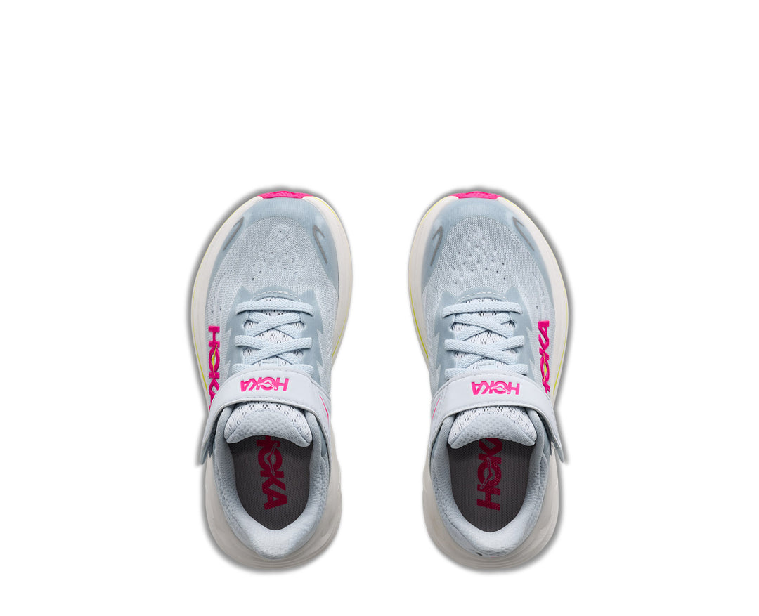 Hoka K CLIFTON 10 KIDS Overcast / Neon Dragonfruit