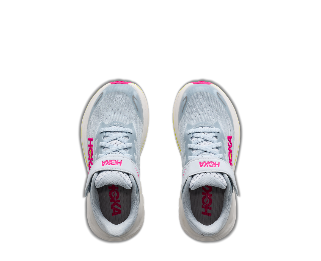 Hoka K CLIFTON 10 KIDS Overcast / Neon Dragonfruit