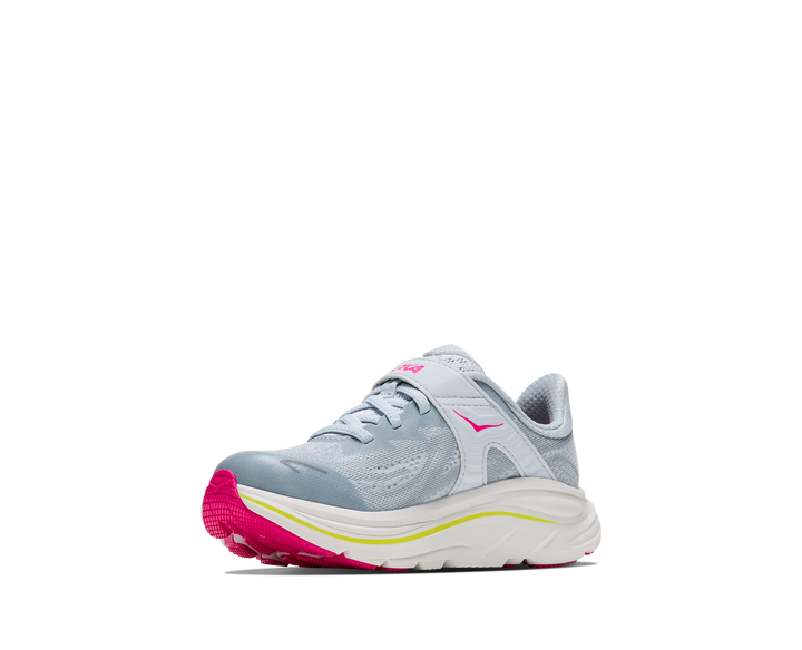 Hoka K CLIFTON 10 KIDS Overcast / Neon Dragonfruit