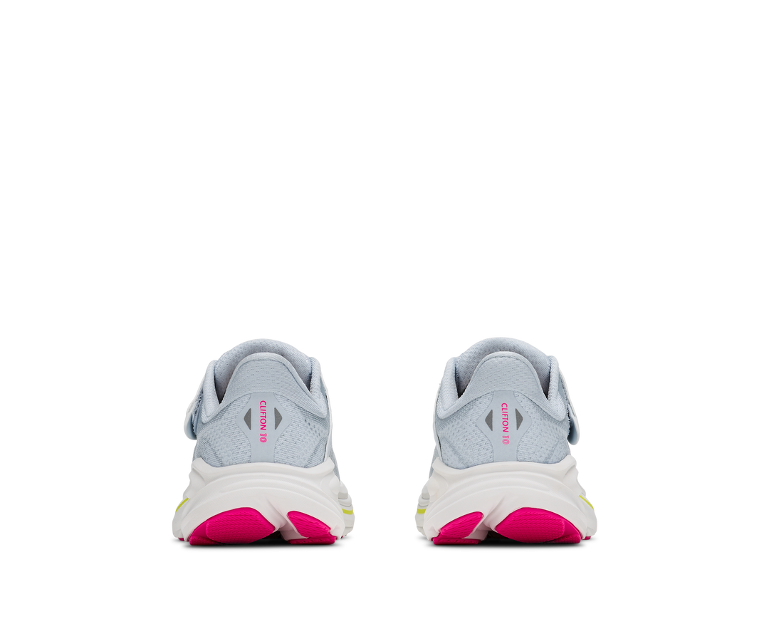 Hoka K CLIFTON 10 KIDS Overcast / Neon Dragonfruit