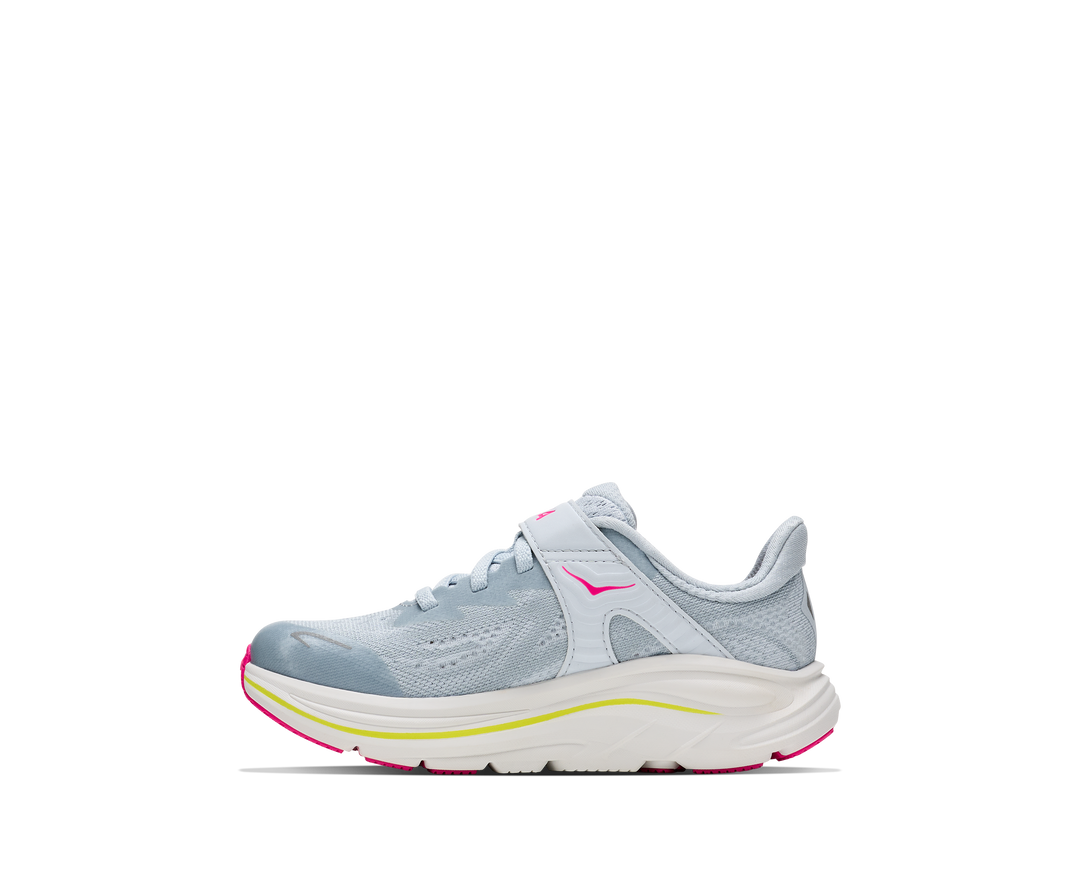 Hoka K CLIFTON 10 KIDS Overcast / Neon Dragonfruit