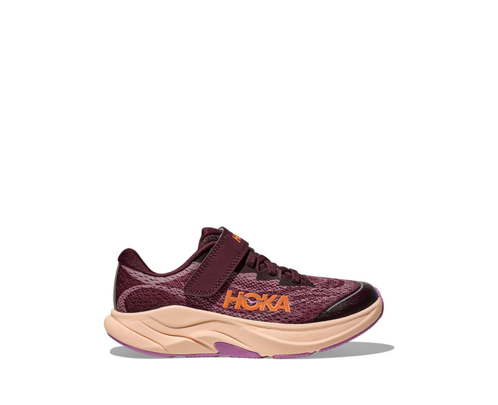 Hoka K RINCON 4 KIDS Black Cherry / Classic Mauve