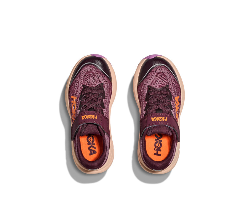 Hoka K RINCON 4 KIDS Black Cherry / Classic Mauve