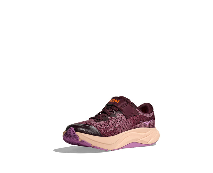 Hoka K RINCON 4 KIDS Black Cherry / Classic Mauve