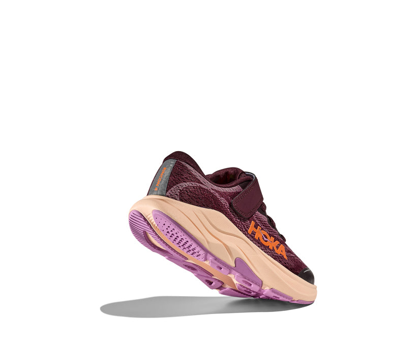 Hoka K RINCON 4 KIDS Black Cherry / Classic Mauve