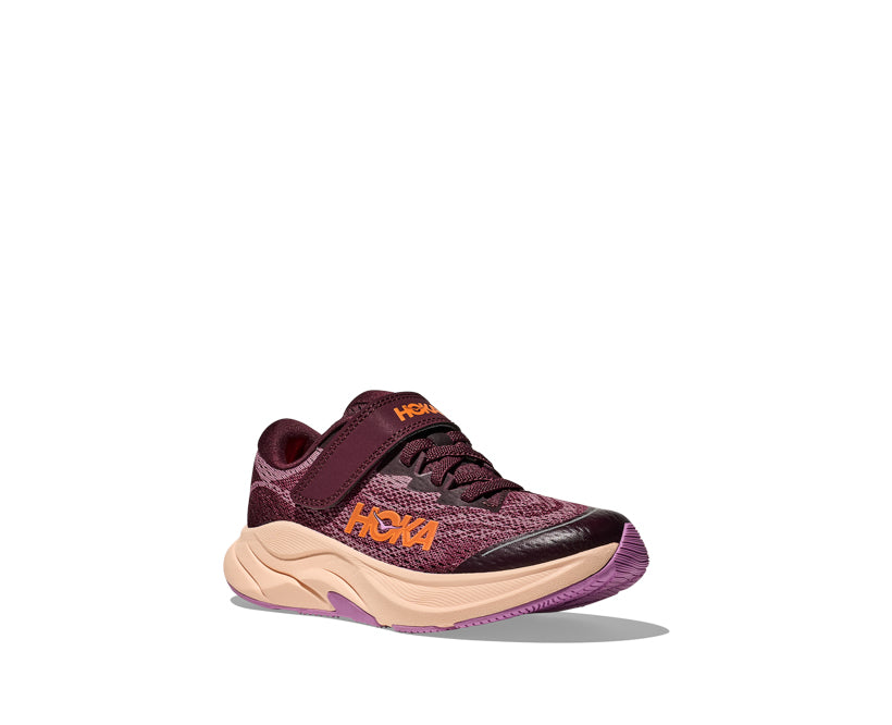 Hoka K RINCON 4 KIDS Black Cherry / Classic Mauve