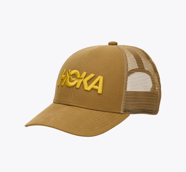 Hoka U HOKA CORE LOGO TRUCKER Mustard Seed
