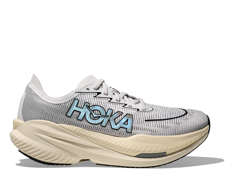 Hoka U MACH X 2 White / Cosmic Grey
