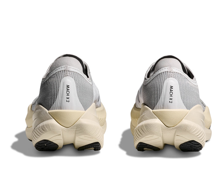 Hoka U MACH X 2 White / Cosmic Grey