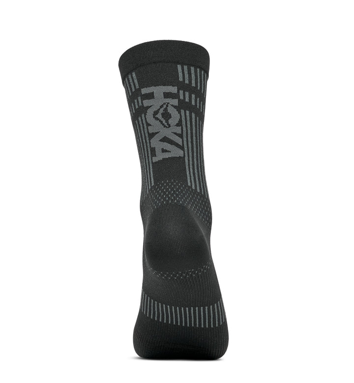Hoka U TRAIL RUN CREW SOCK Black