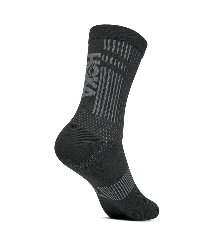 Hoka U TRAIL RUN CREW SOCK Black
