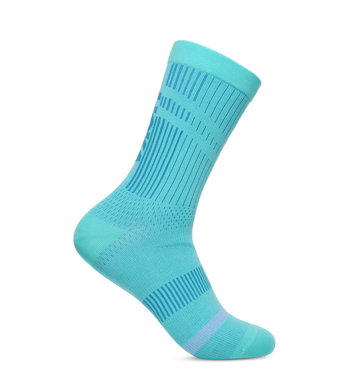 Hoka U TRAIL RUN CREW SOCK Cielo Blue