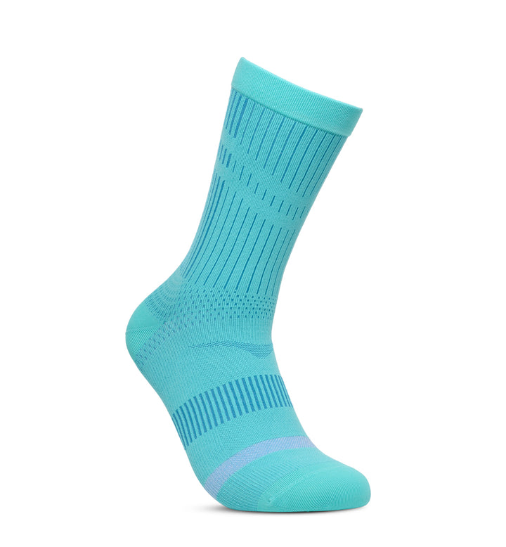Hoka U TRAIL RUN CREW SOCK Cielo Blue