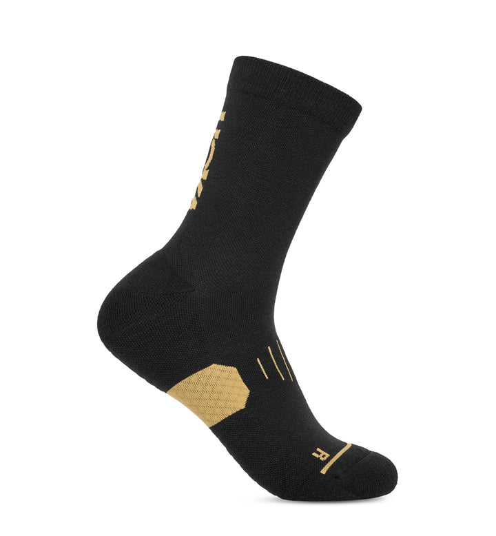 Hoka U GPX CREW RUN SOCK Black / Gold