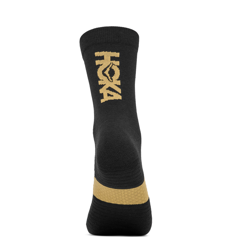 Hoka U GPX CREW RUN SOCK Black / Gold