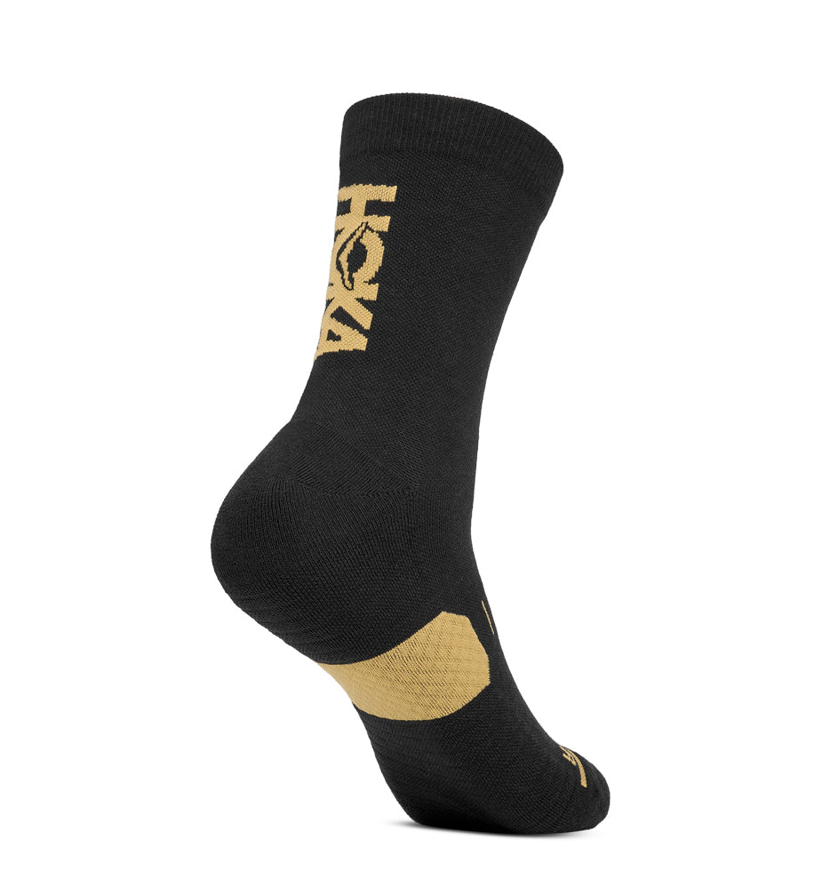 Hoka U GPX CREW RUN SOCK Black / Gold
