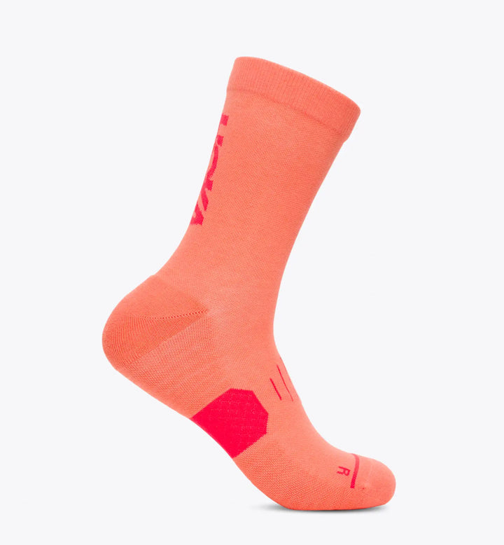 Hoka U GPX CREW RUN SOCK Neon Cantaloupe