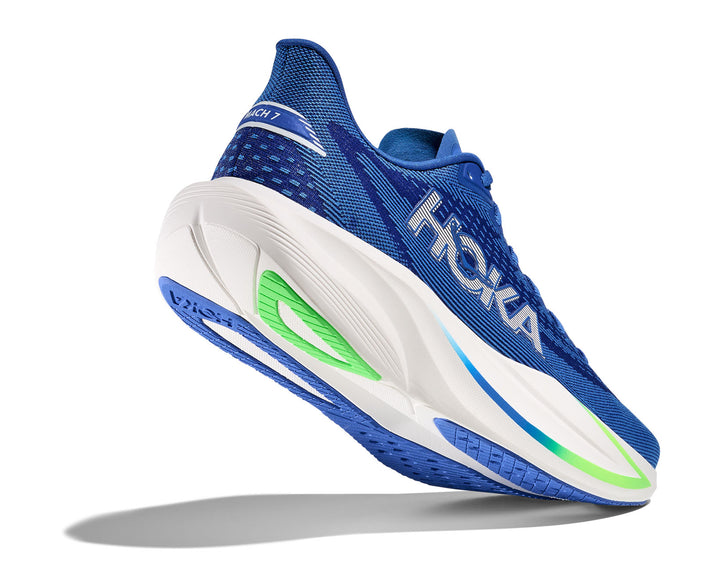 Hoka M MACH 7 Cobalt Blue / Neon Green