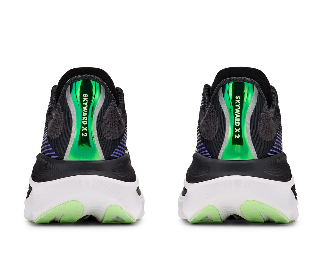Hoka M SKYWARD X 2 Carbon Black / Neon Nebula