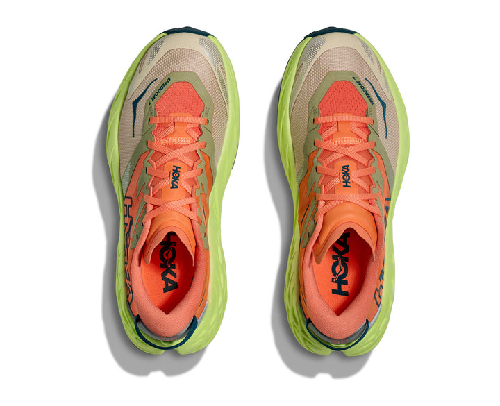 Hoka W SPEEDGOAT 7 Persimmon / Neon Yuzu