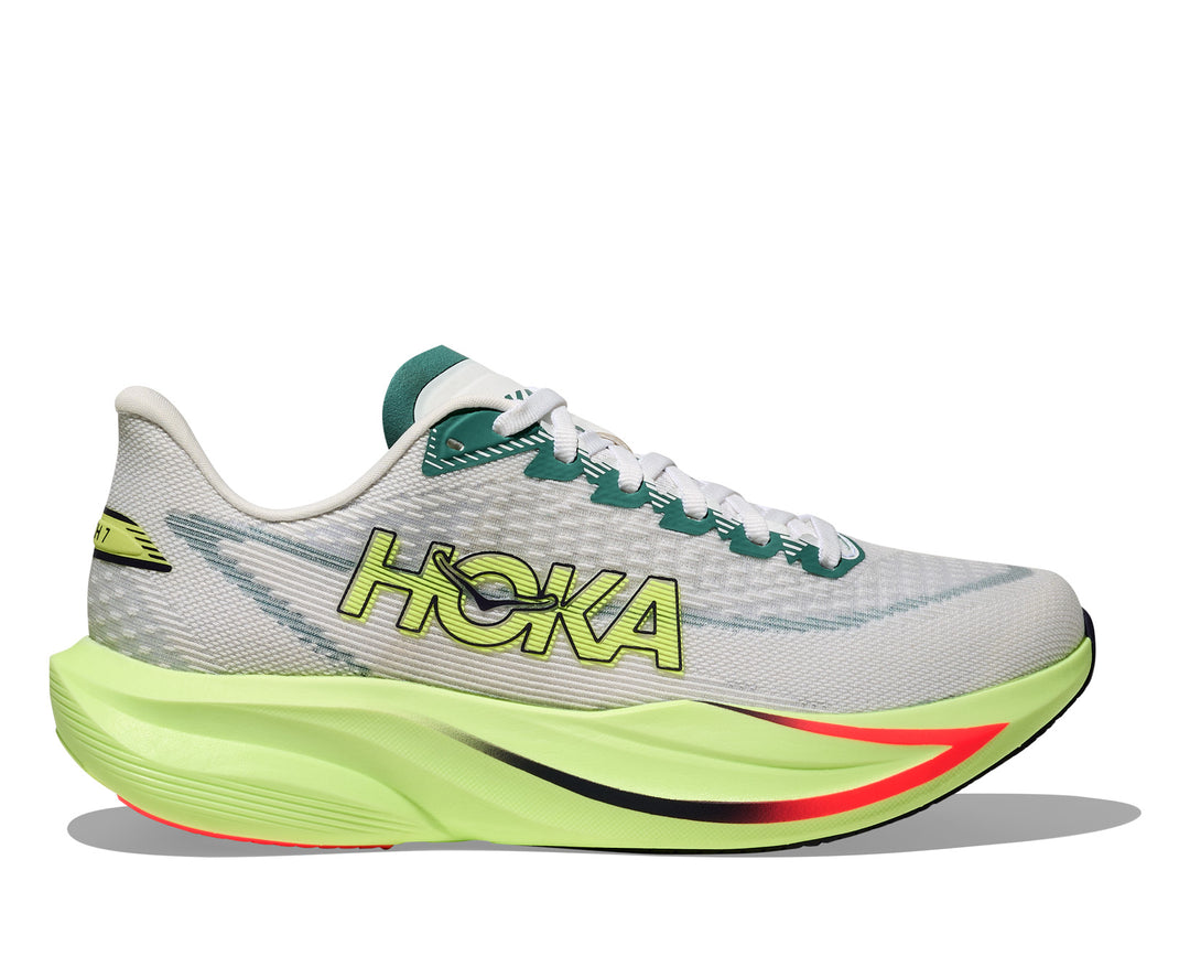 Hoka W MACH 7 Frost / Neon Yuzu