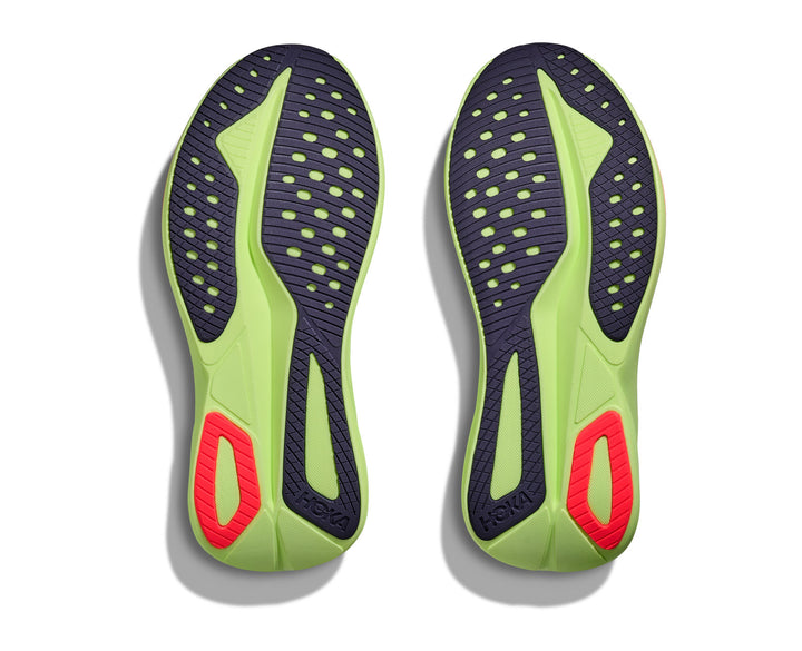 Hoka W MACH 7 Frost / Neon Yuzu