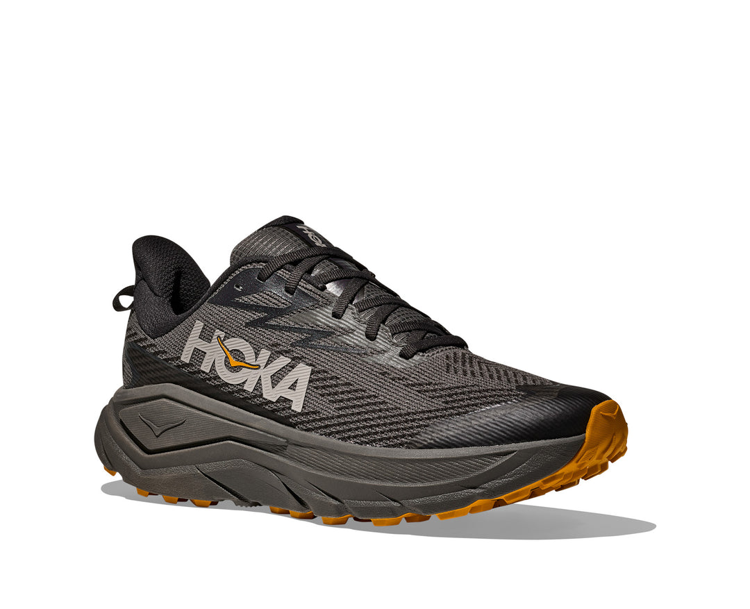 Hoka M CHALLENGER 8 GTX Asphalt Grey / Varsity Yellow