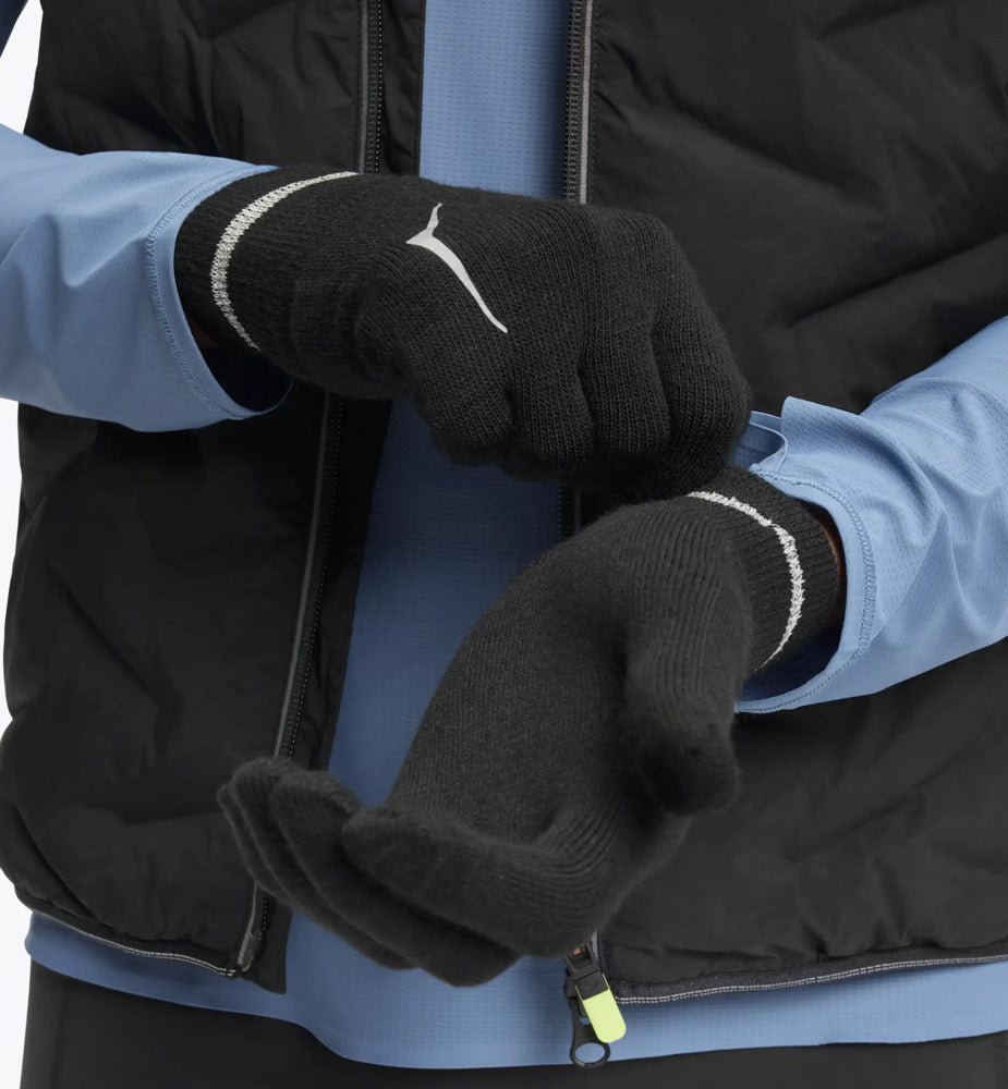Hoka U HOKA KNIT GLOVES Black