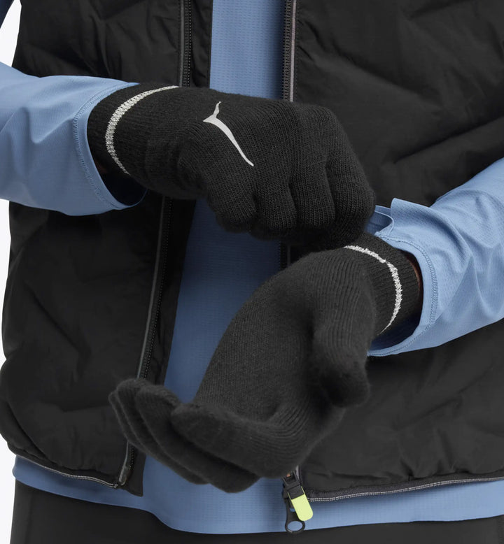 Hoka U HOKA KNIT GLOVES Black
