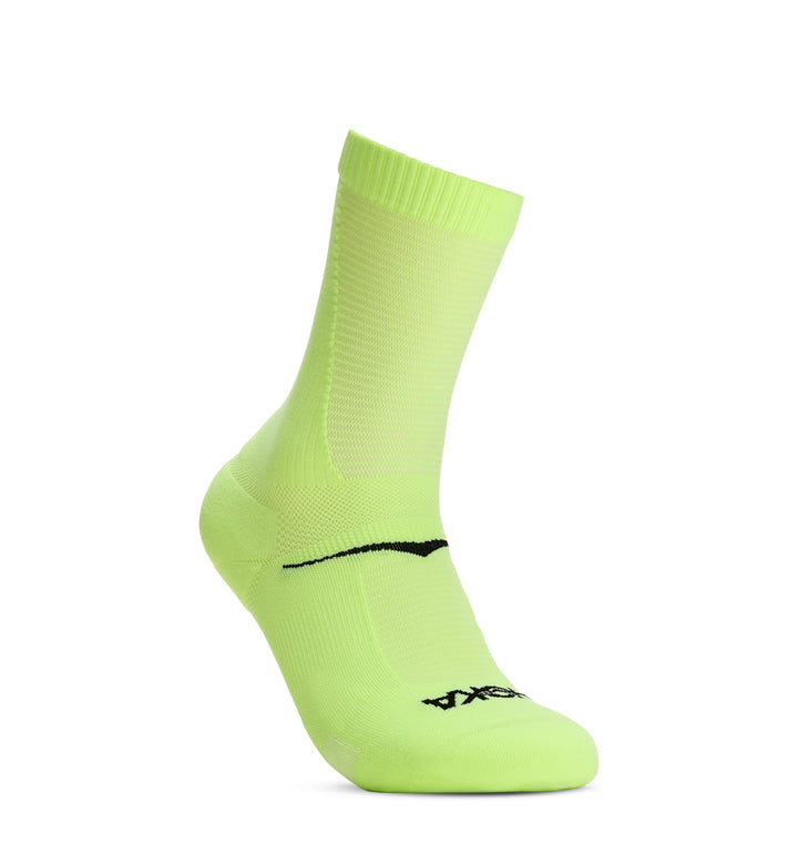 Hoka U RACE DAY CREW SOCK Neon Yuzu