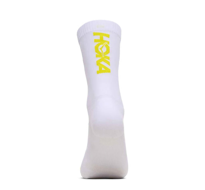 Hoka U RACE DAY CREW SOCK White