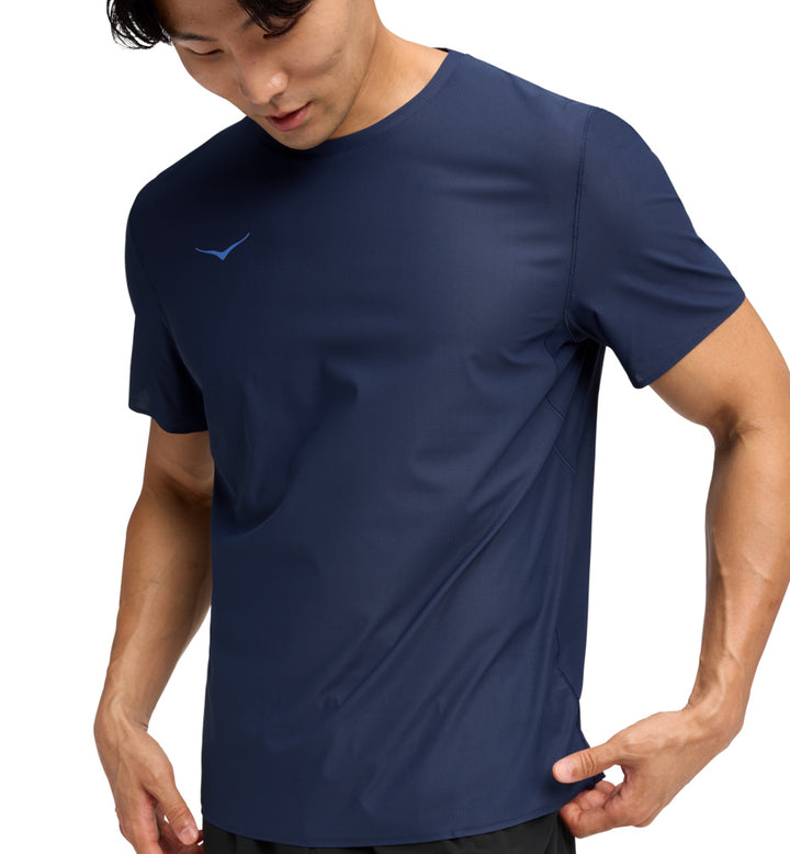 Hoka M AIROLITE SHORT SLEEVE 2.0 Midnight Blue