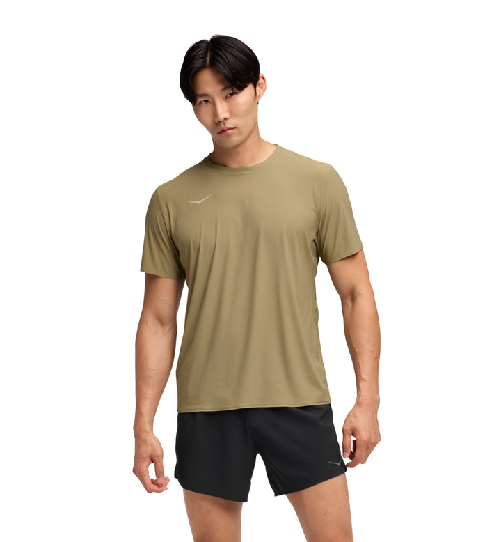Hoka M AIROLITE SHORT SLEEVE 2.0 Wild Mushroom