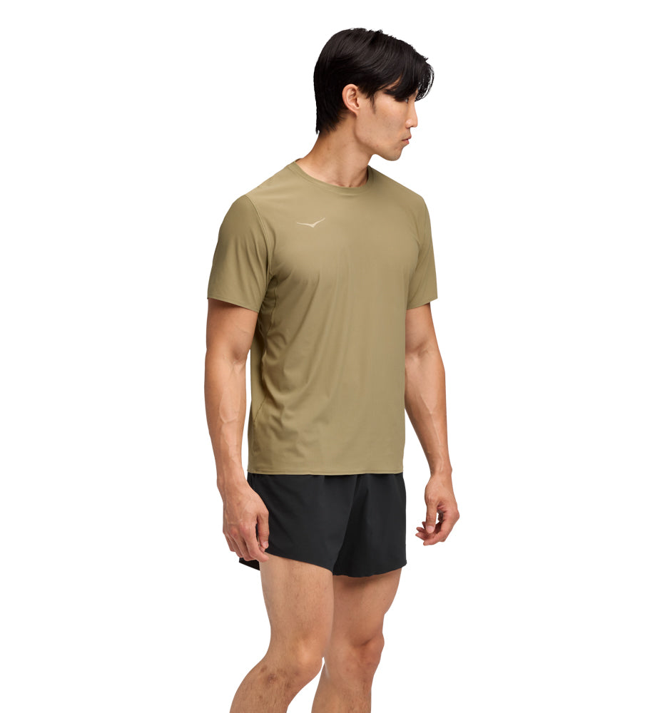 Hoka M AIROLITE SHORT SLEEVE 2.0 Wild Mushroom