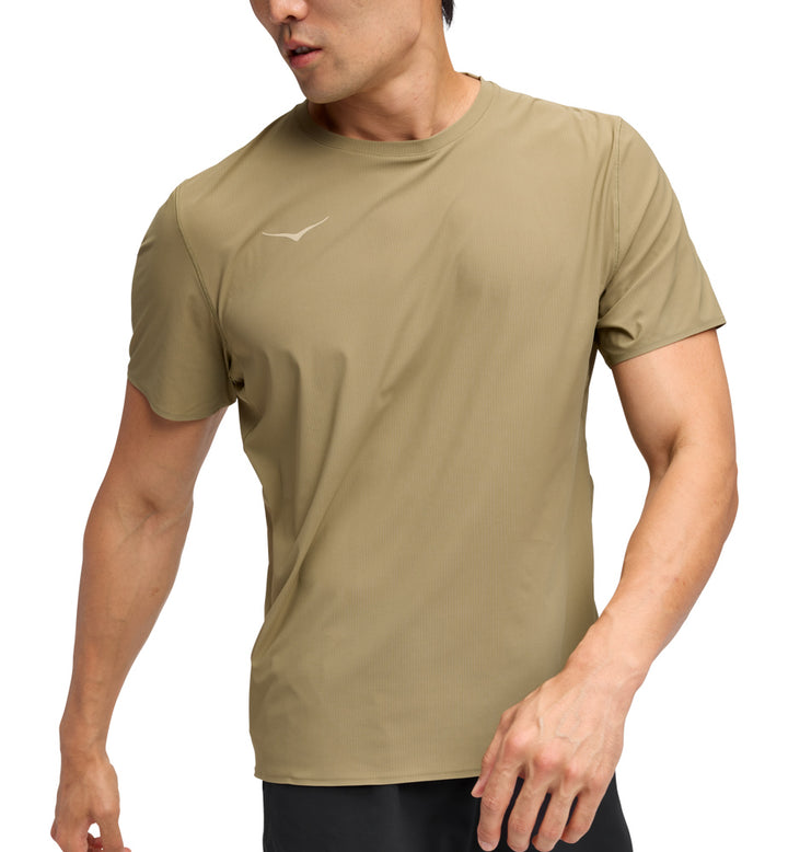 Hoka M AIROLITE SHORT SLEEVE 2.0 Wild Mushroom