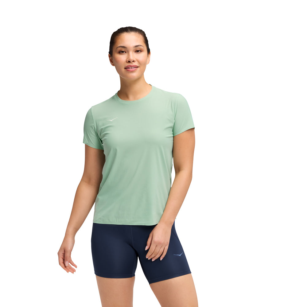 Hoka W AIROLITE SHORT SLEEVE 2.0 Jadeite