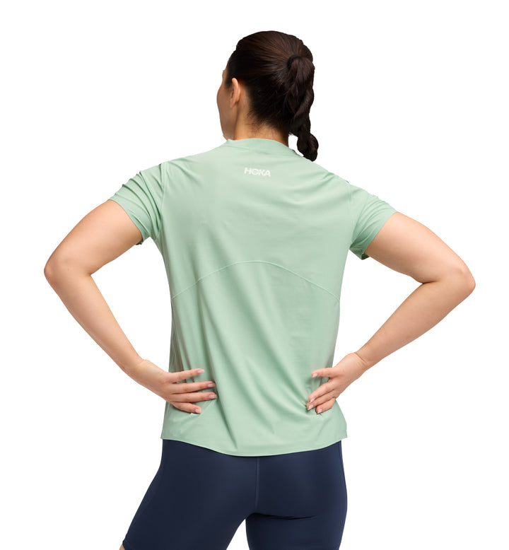 Hoka W AIROLITE SHORT SLEEVE 2.0 Jadeite