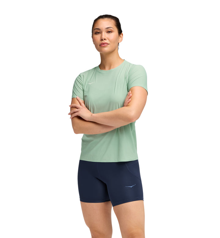 Hoka W AIROLITE SHORT SLEEVE 2.0 Jadeite