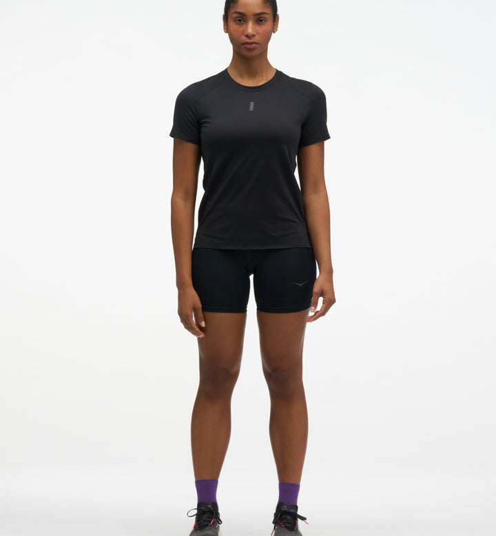 Hoka W EVERYRUN SHORT SLEEVE Black