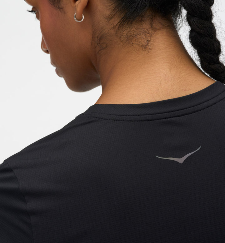 Hoka W EVERYRUN SHORT SLEEVE Black