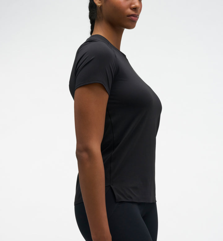 Hoka W EVERYRUN SHORT SLEEVE Black