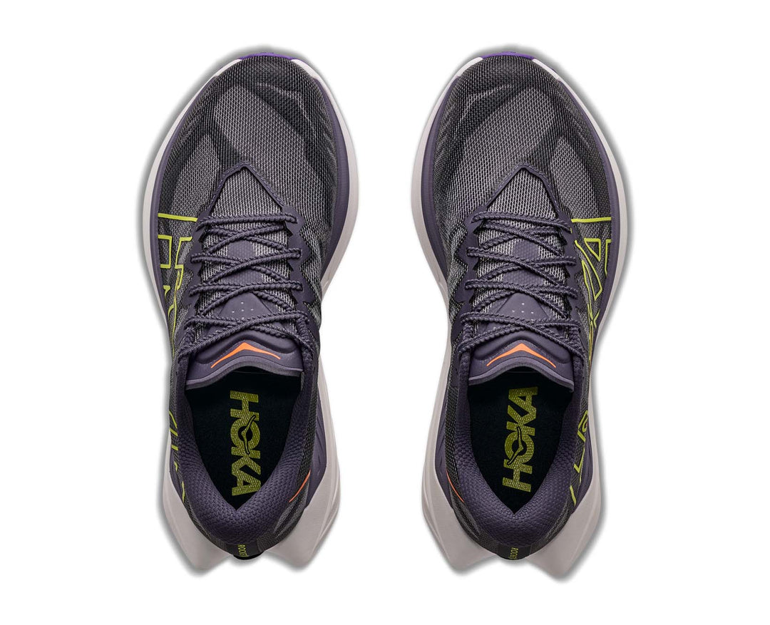 Hoka M ROCKET X TRAIL Squid Ink / Neon Nebula