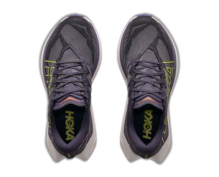 Hoka M ROCKET X TRAIL Squid Ink / Neon Nebula