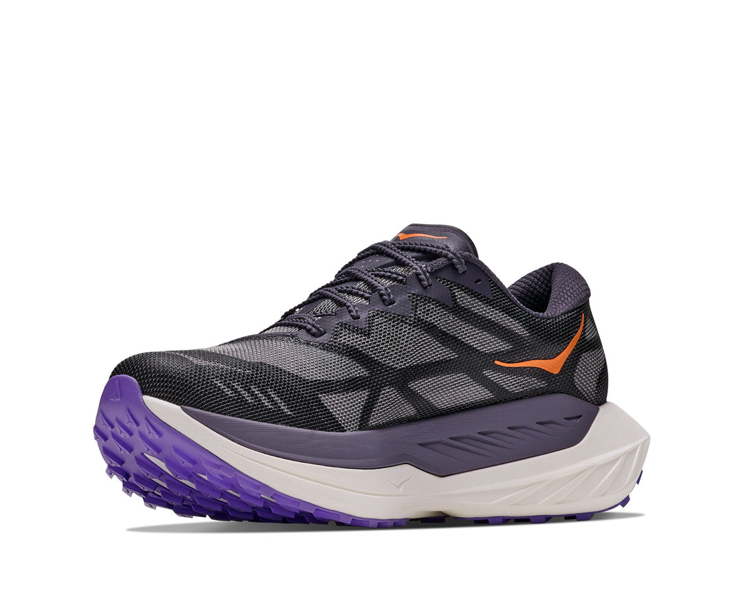 Hoka M ROCKET X TRAIL Squid Ink / Neon Nebula